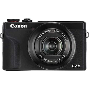 キヤノン
デジタルカメラ「PowerShot G7 X Mark III」（ブラック）
PSG7X MARKIII(BK)